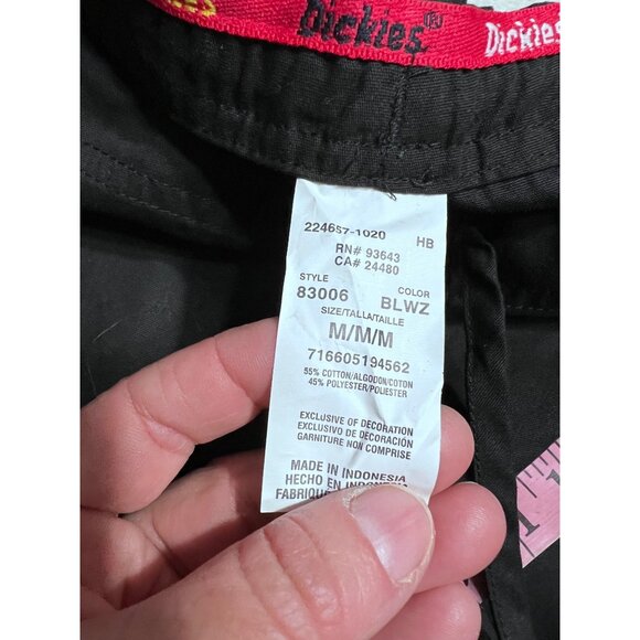 Dickies Everyday black scrub bottom unisex size medium - Picture 10 of 10